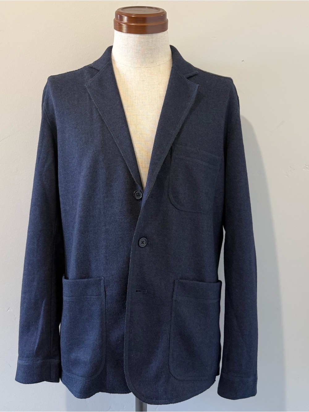 Rails men's navy Dwight knit blazer/jacket, S